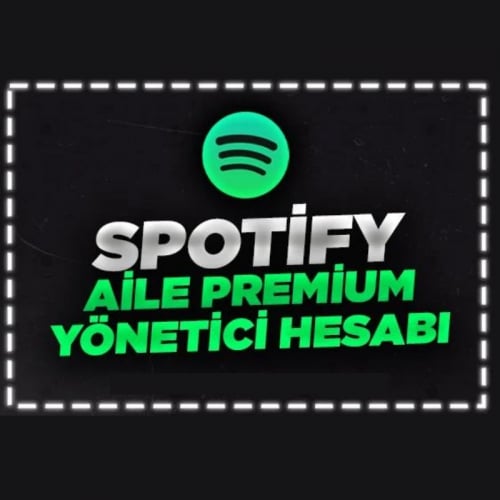  1 Aylık Spotify Aile Yönetici Pemium Hesabı